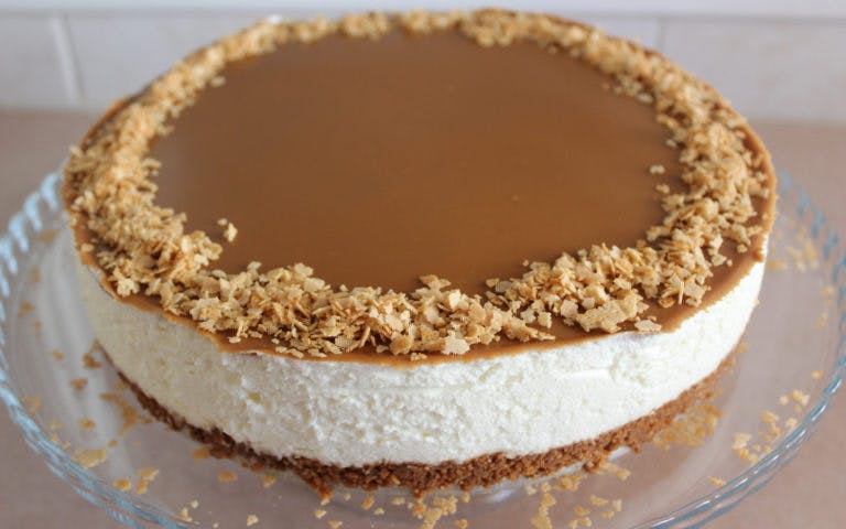 Cover Image for Cheesecake Sans Cuisson Chocolat Blanc et Pâte Spéculoos