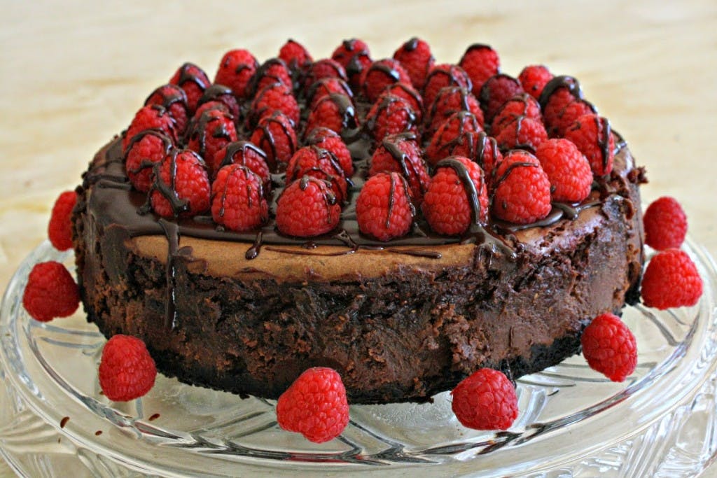 Cover Image for Cheesecake chocolat noir framboises