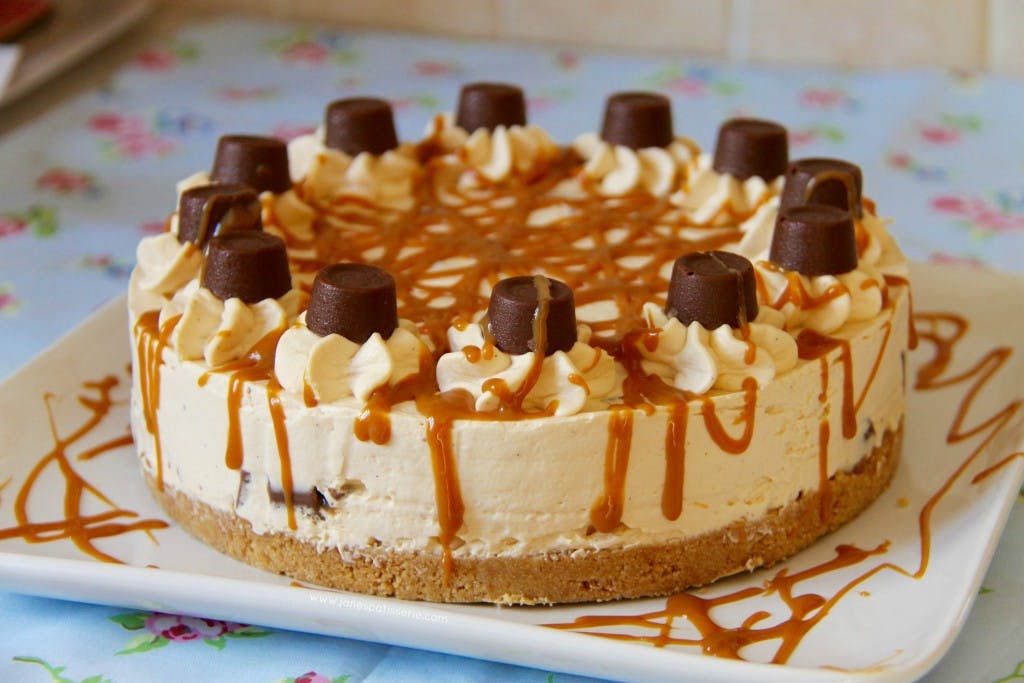 Cover Image for Cheesecake vanille et caramel beurre salé (sans cuisson)