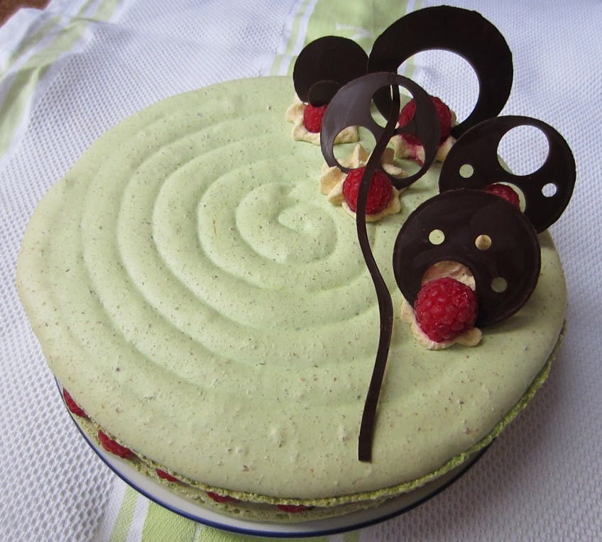 Cover Image for Macaron géant framboise pistache