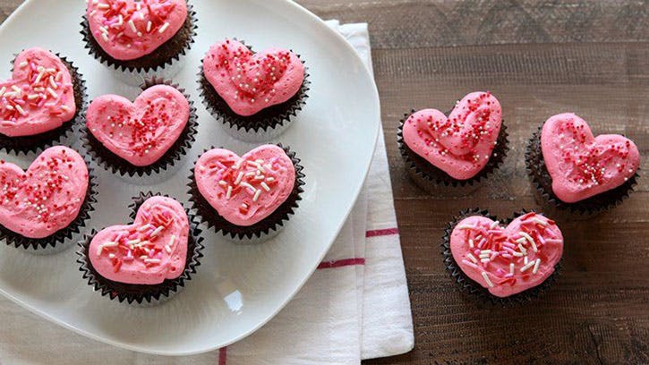 Cover Image for Cupcakes au chocolat pour la Saint-Valentin