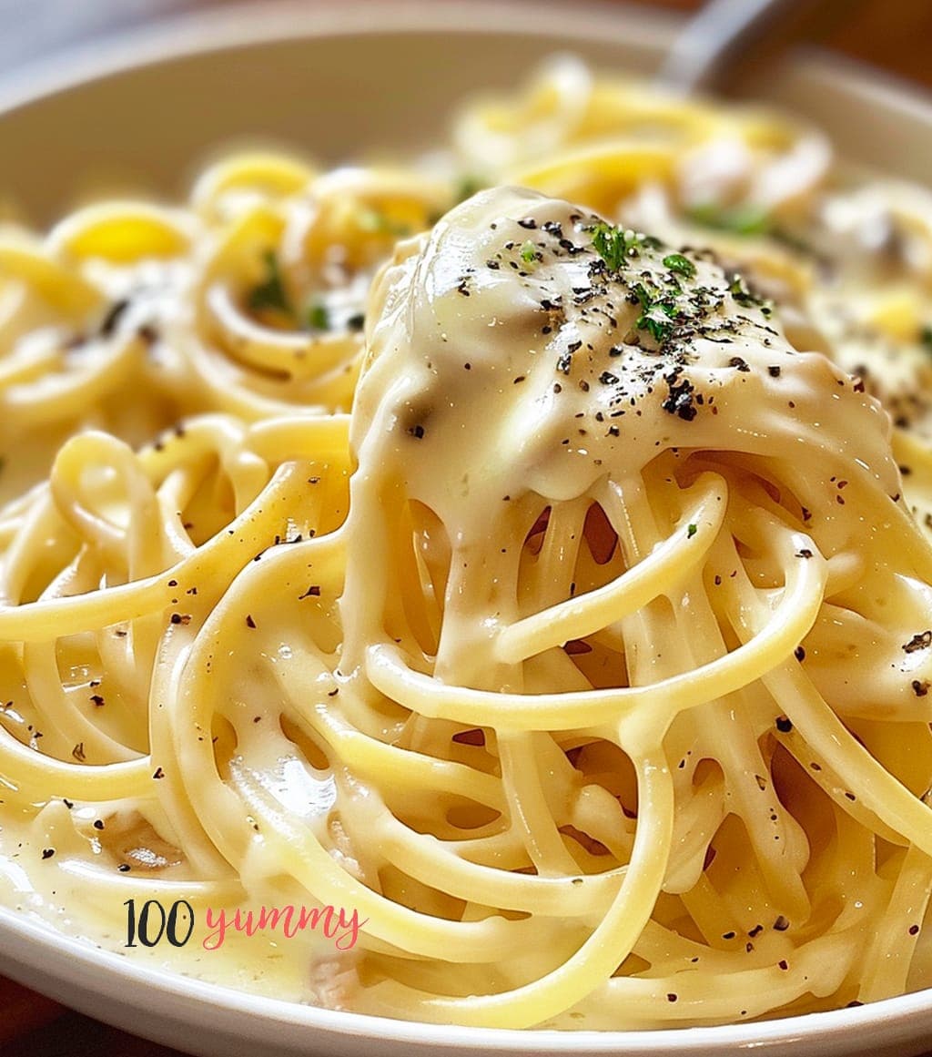 Cover Image for Spaghetti Crémeux aux Trois Fromages