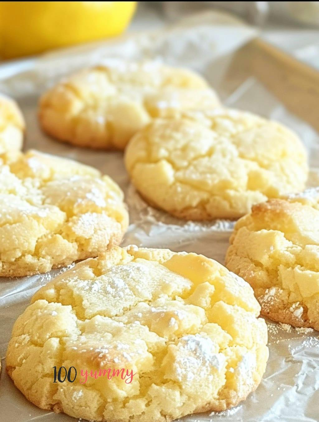 Cover Image for Cookies citron ultra facile en 10min