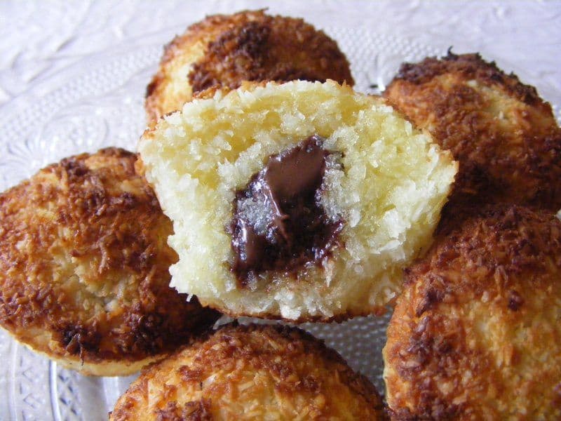 Cover Image for Muffins moelleux coco, coeur de chocolat