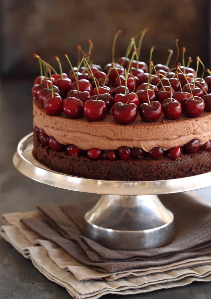 Cover Image for GÂTEAU AU CHOCOLAT ET CERISES SANS GLUTEN
