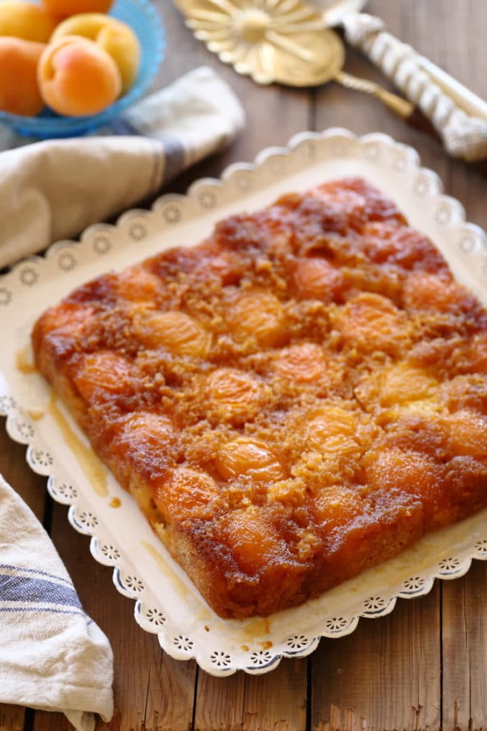 Cover Image for Gâteau renversé à l’abricot