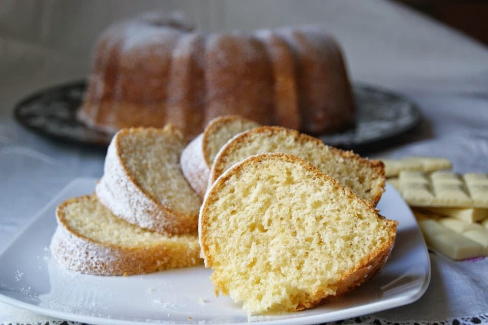 Cover Image for Génoise au chocolat blanc