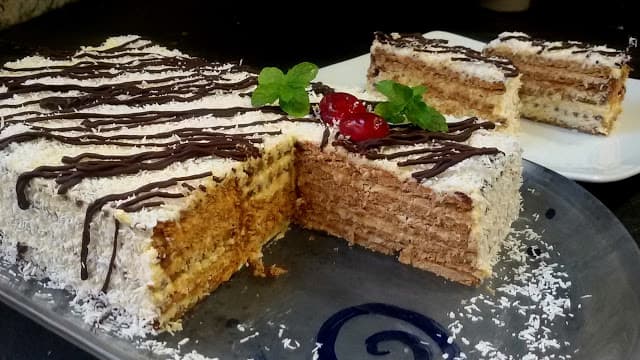 Cover Image for Gâteau aux petits beurre et noix de coco