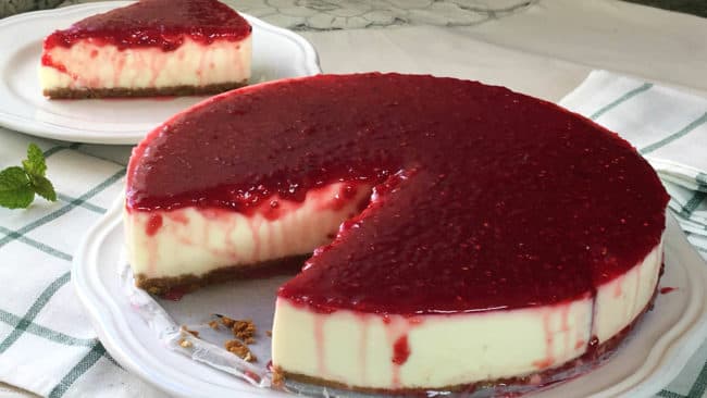 Cover Image for Gâteau au yogourt et à la crème sans cuisson