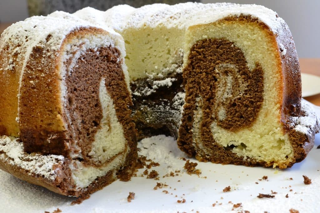 Cover Image for Cake marbré chocolat vanille ultra moelleux