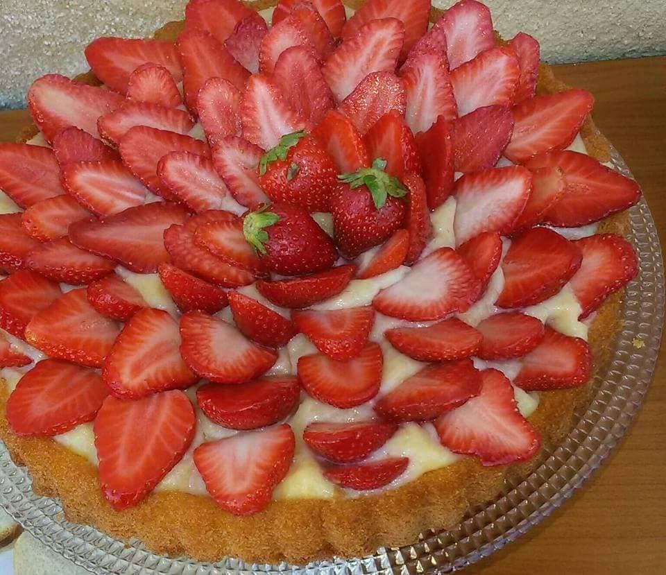 Cover Image for Tarte Renversée Aux Fraises