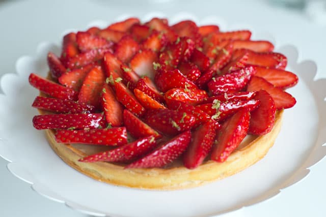 Cover Image for Tarte aux fraises