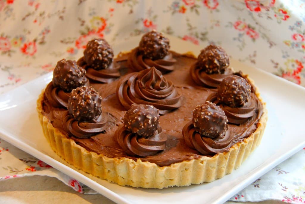 Cover Image for Tarte au chocolat, Ferrero Rocher et Nutella