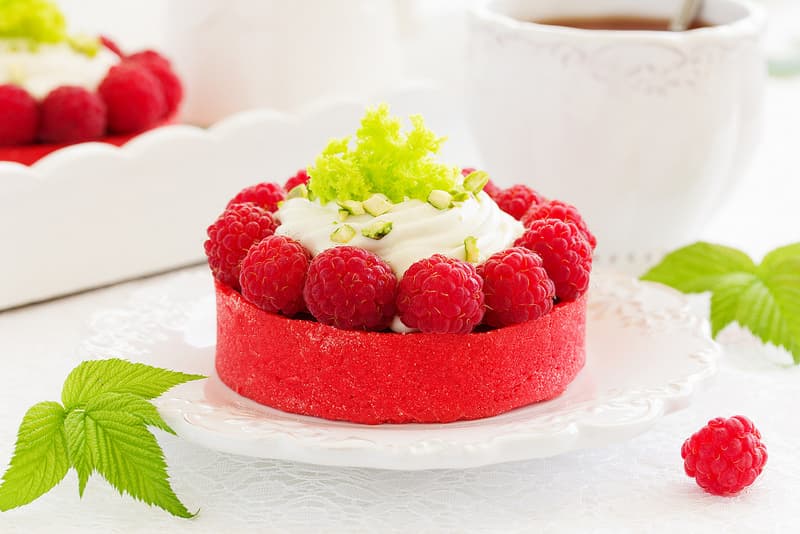 Cover Image for TARTELETTES FRAMBOISES PISTACHES