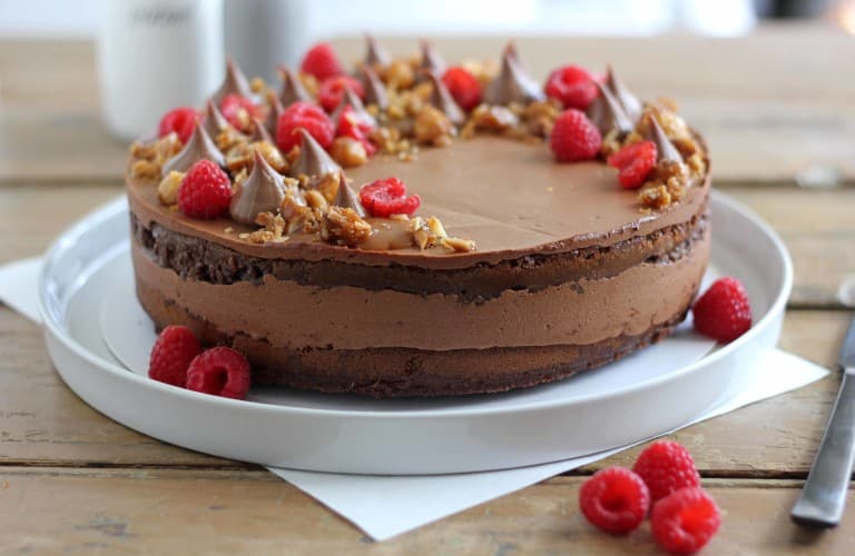 Cover Image for Gâteau Fudgy mousse au chocolat