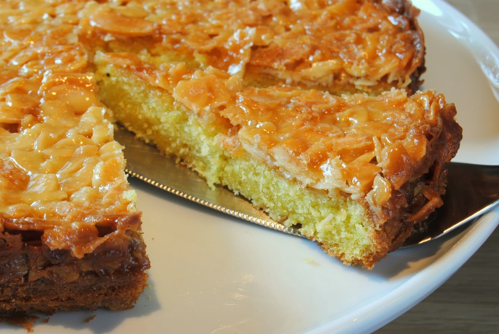 Cover Image for Gâteau Tosca aux amandes caramélisées