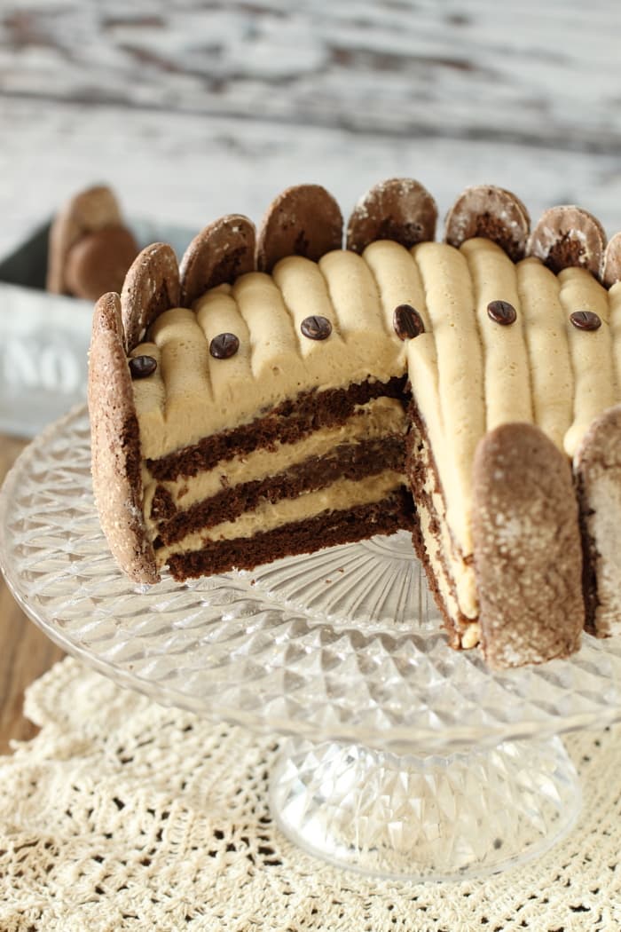 Cover Image for Charlotte moka au chocolat