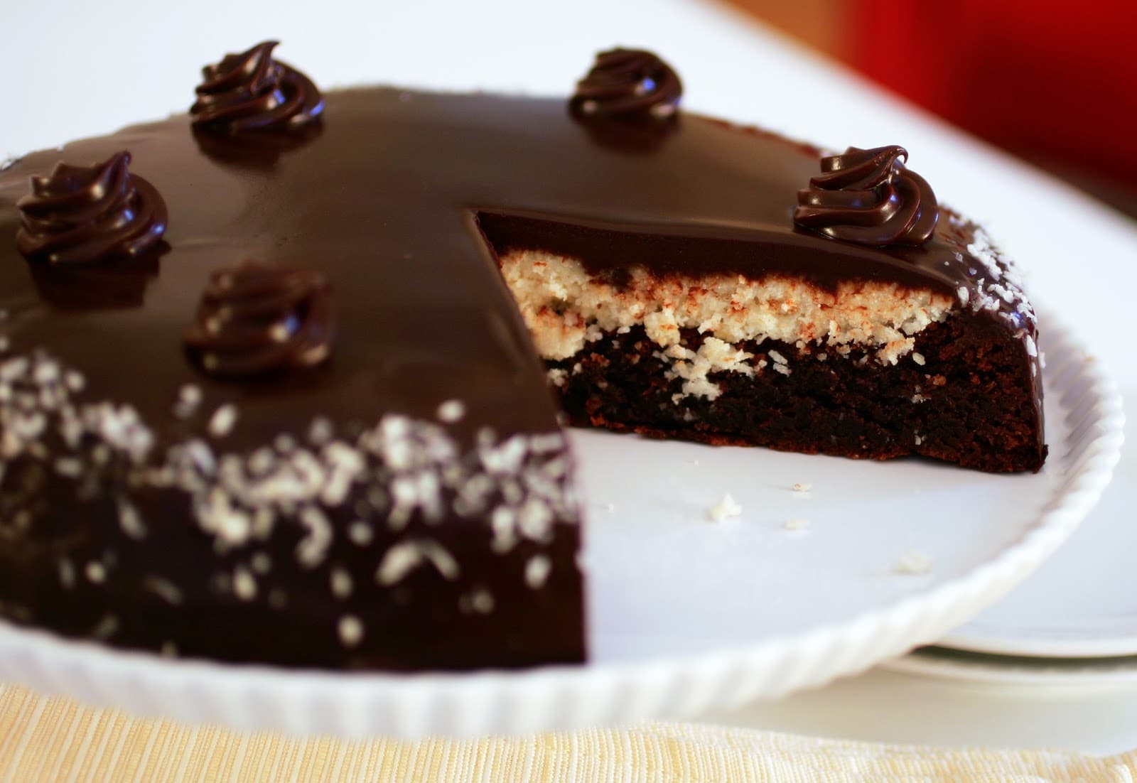 Cover Image for Gâteau Bounty chocolat amande et noix de coco