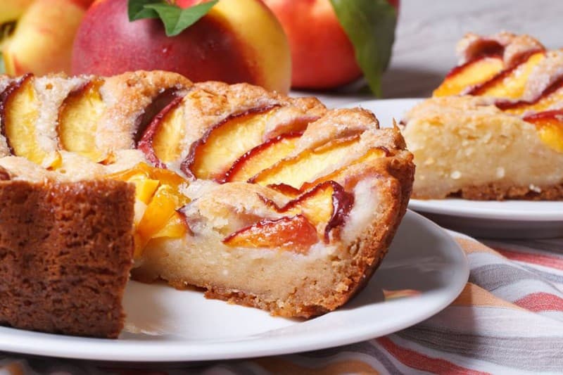 Cover Image for Gâteau amandine aux Pêches