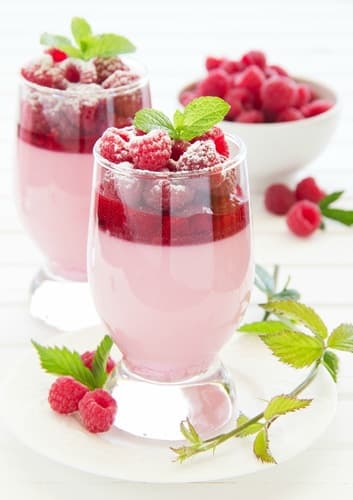 Cover Image for Panna cotta à la framboise