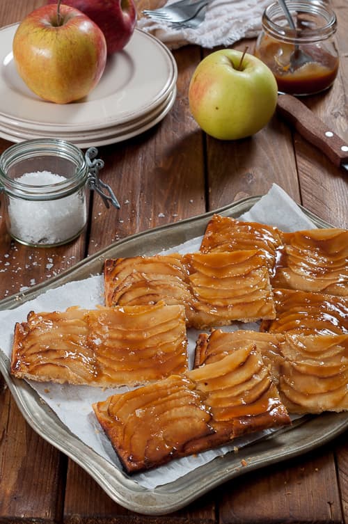 Cover Image for Tarte fine aux pommes caramélisées