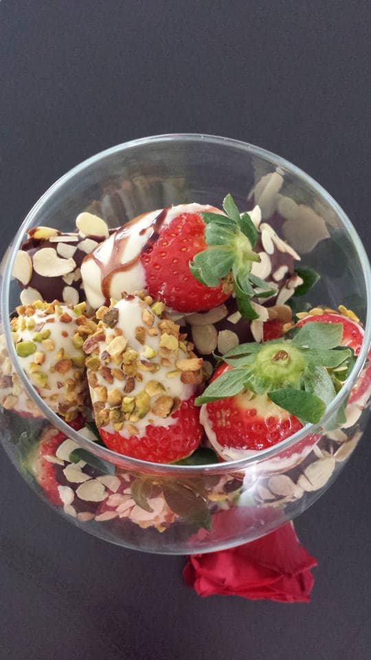 Cover Image for Fraises enrobées au chocolat