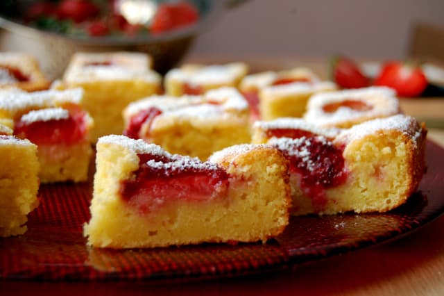 Cover Image for Gâteau au fromage, chocolat blanc et fraises