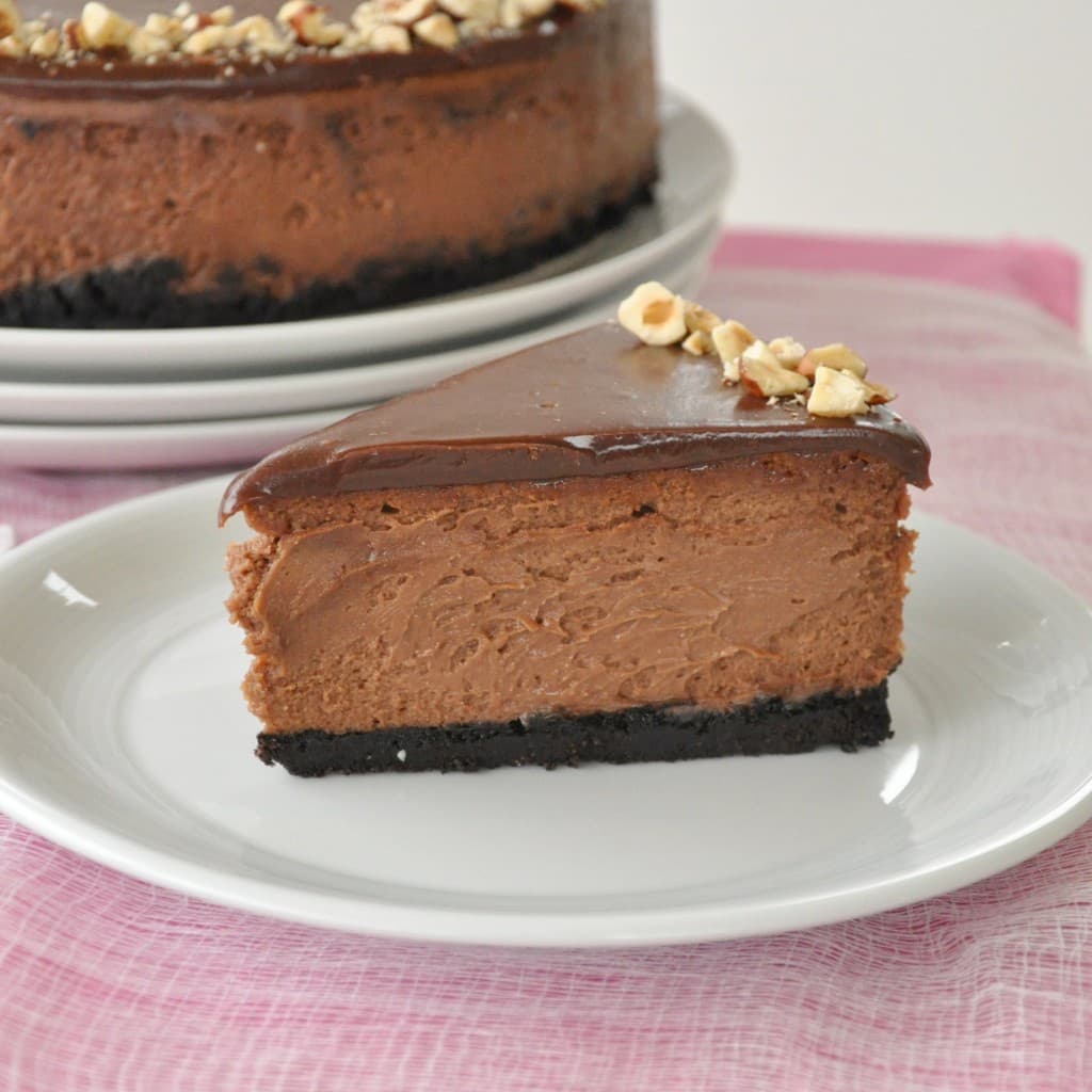 Cover Image for Cheesecake au Nutella et Noisettes