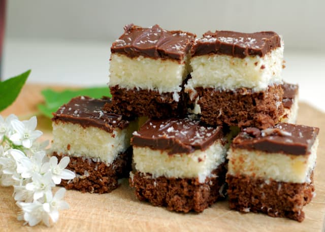 Cover Image for Barres aux chocolat et noix de coco