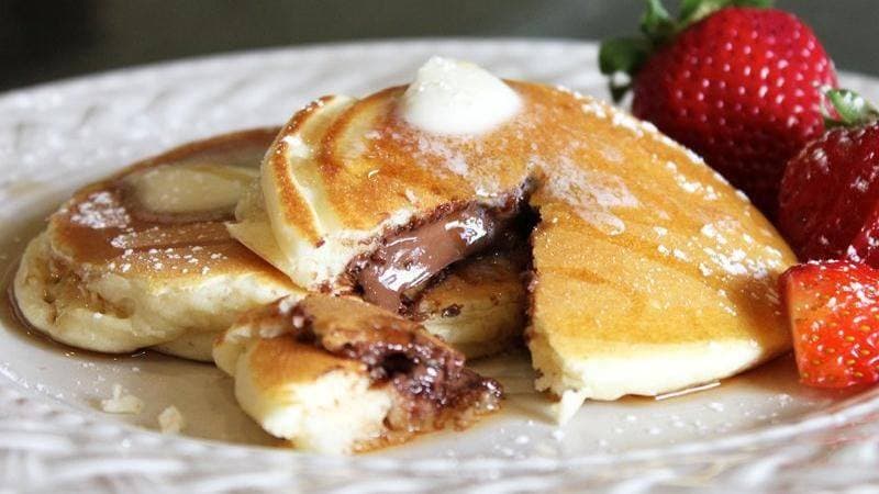 Cover Image for Pancakes fourrés au Nutella