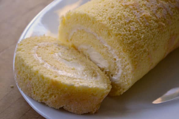 Cover Image for Gâteau roulé mascarpone citron