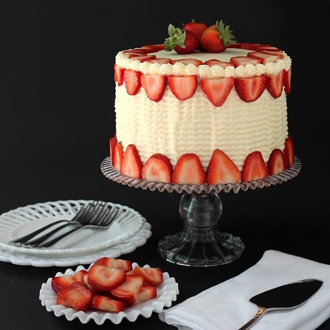 Cover Image for Gâteau aux fraises pour accueillir le beau temps!