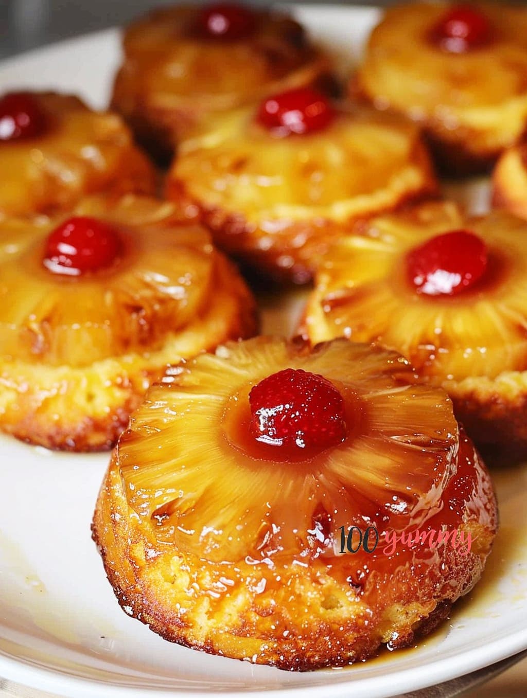 Cover Image for Gâteaux renversés à l’ananas en version individuelle