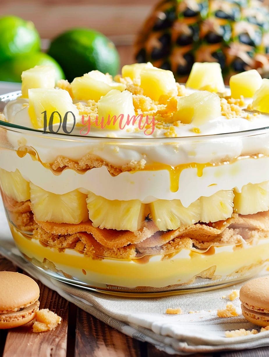 Cover Image for Tiramisu Exotique à l’Ananas: Recette Facile